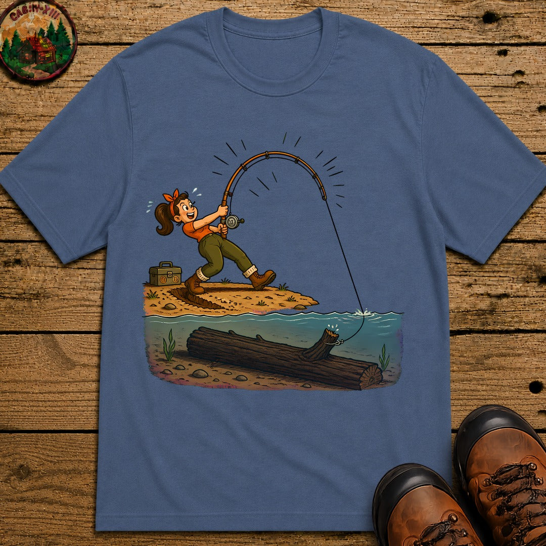 The Big One T-Shirt - Blue Jean