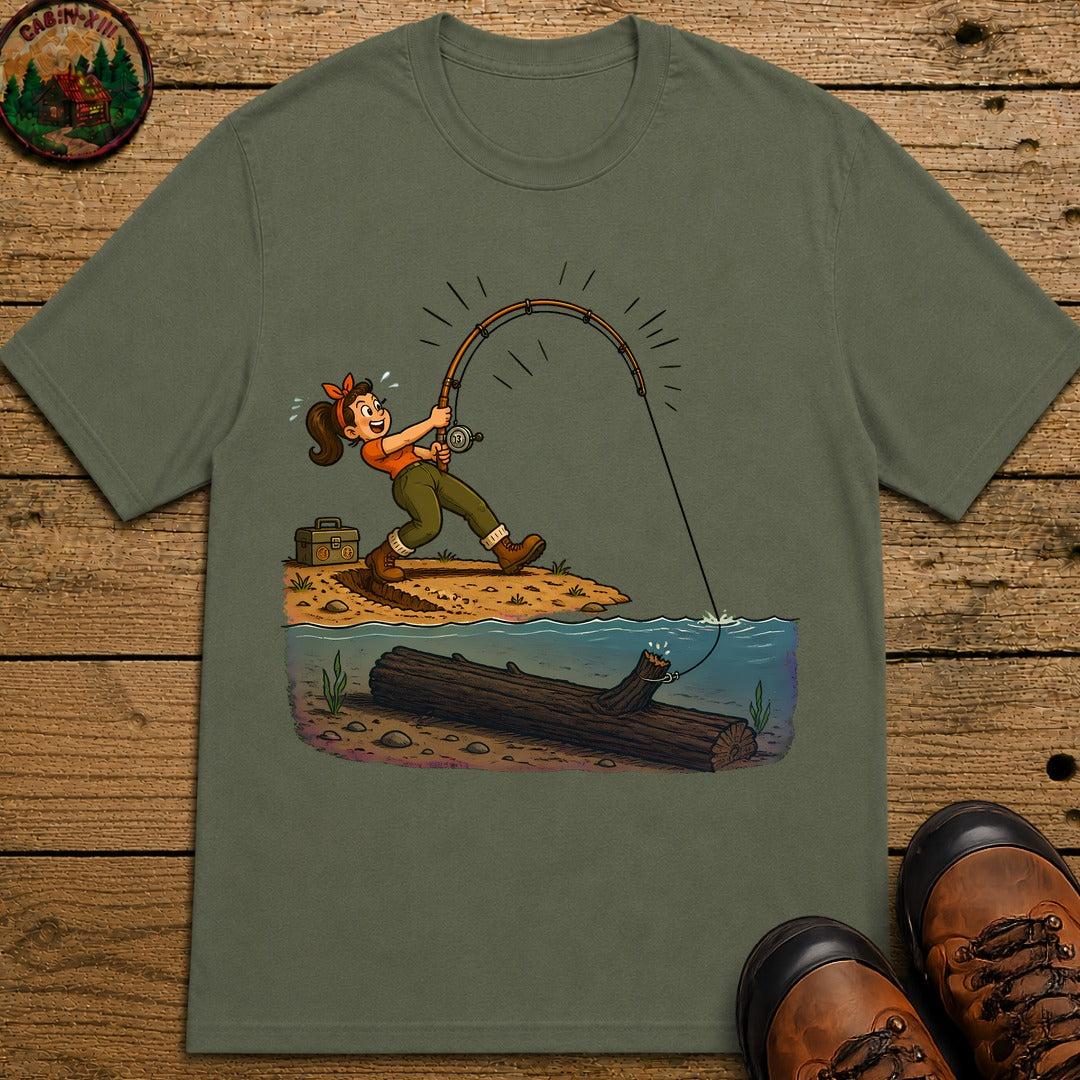 The Big One T-Shirt - Moss