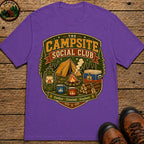 The Campsite Social Club T-Shirt - Grape