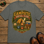 The Campsite Social Club T-Shirt - Pepper