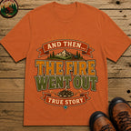The Fire Went Out (Modern) Badge T Shirt - Yam