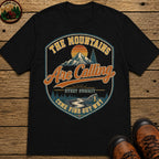 The Mountains are Calling T-Shirt - Black