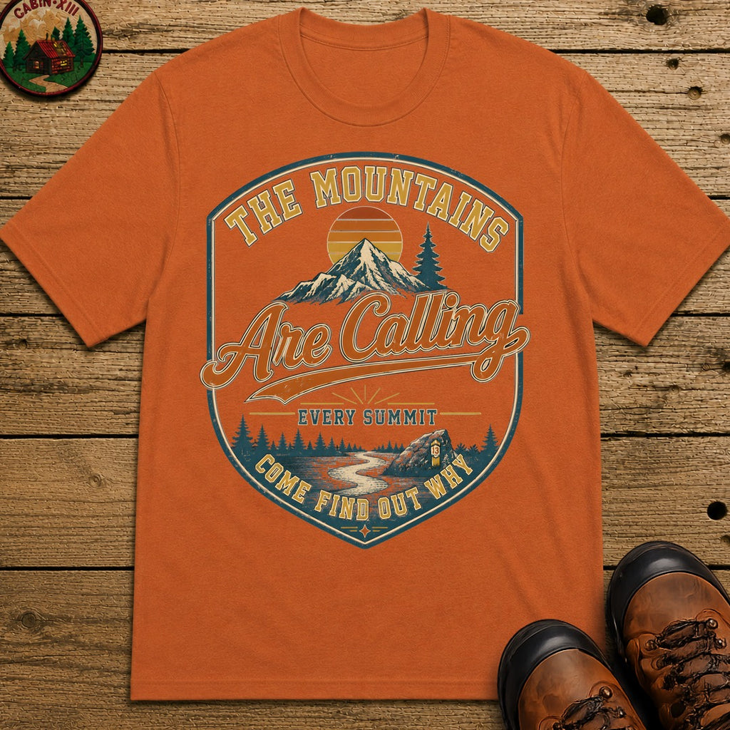 The Mountains are Calling T-Shirt - Yam