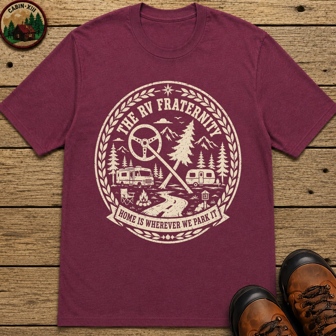 The Rv Fraternity T Shirt - Berry