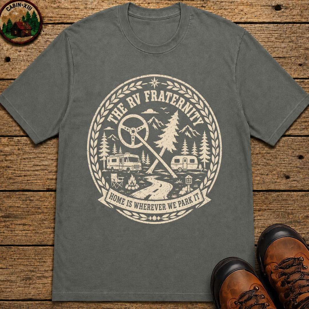 The Rv Fraternity T Shirt - Pepper