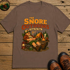 The Snore Outdoors T-Shirt - Espresso