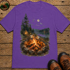Toasting Marshmallows T-Shirt - Grape