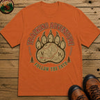 Tracking Adventure Follow the Path — Vintage Bear Paw Hiking Tee - Yam
