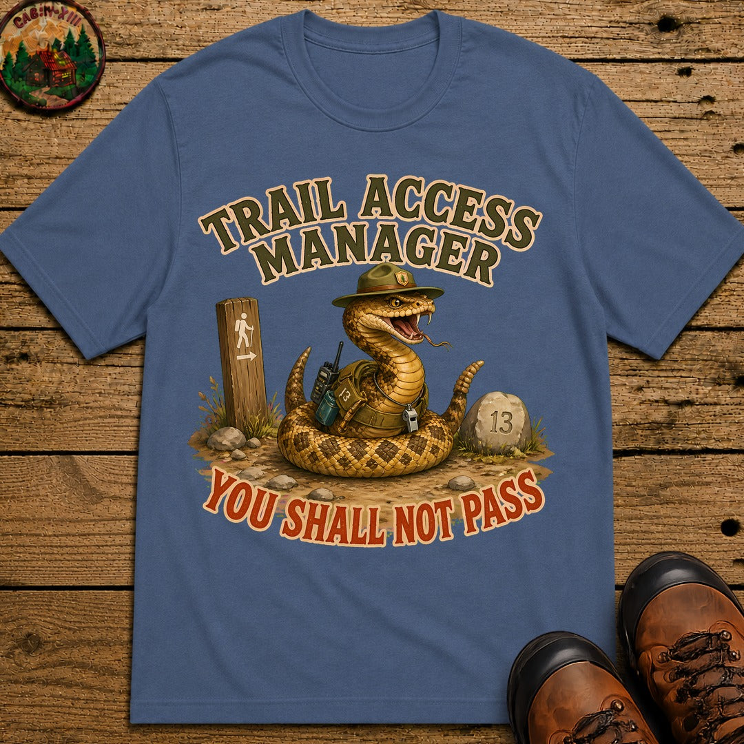 Trail Access Manager T-Shirt - Blue Jean