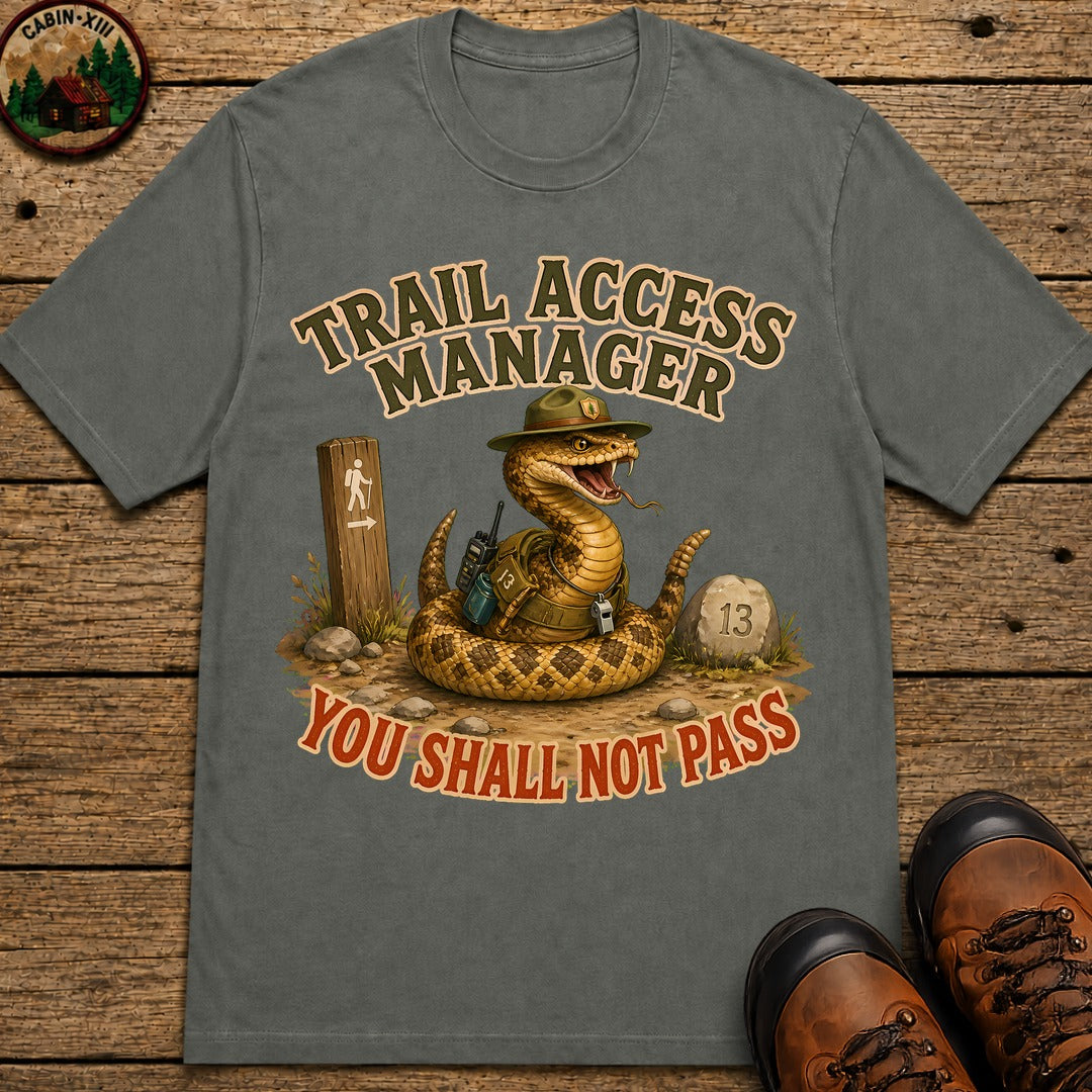 Trail Access Manager T-Shirt - Pepper