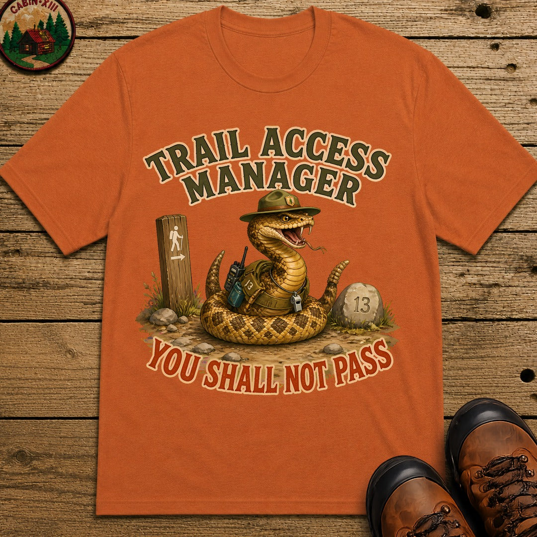 Trail Access Manager T-Shirt - Yam