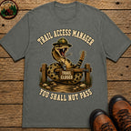 Trail Access Manager You Shall Not Pass — Rattlesnake Hiking Tee - Pepper