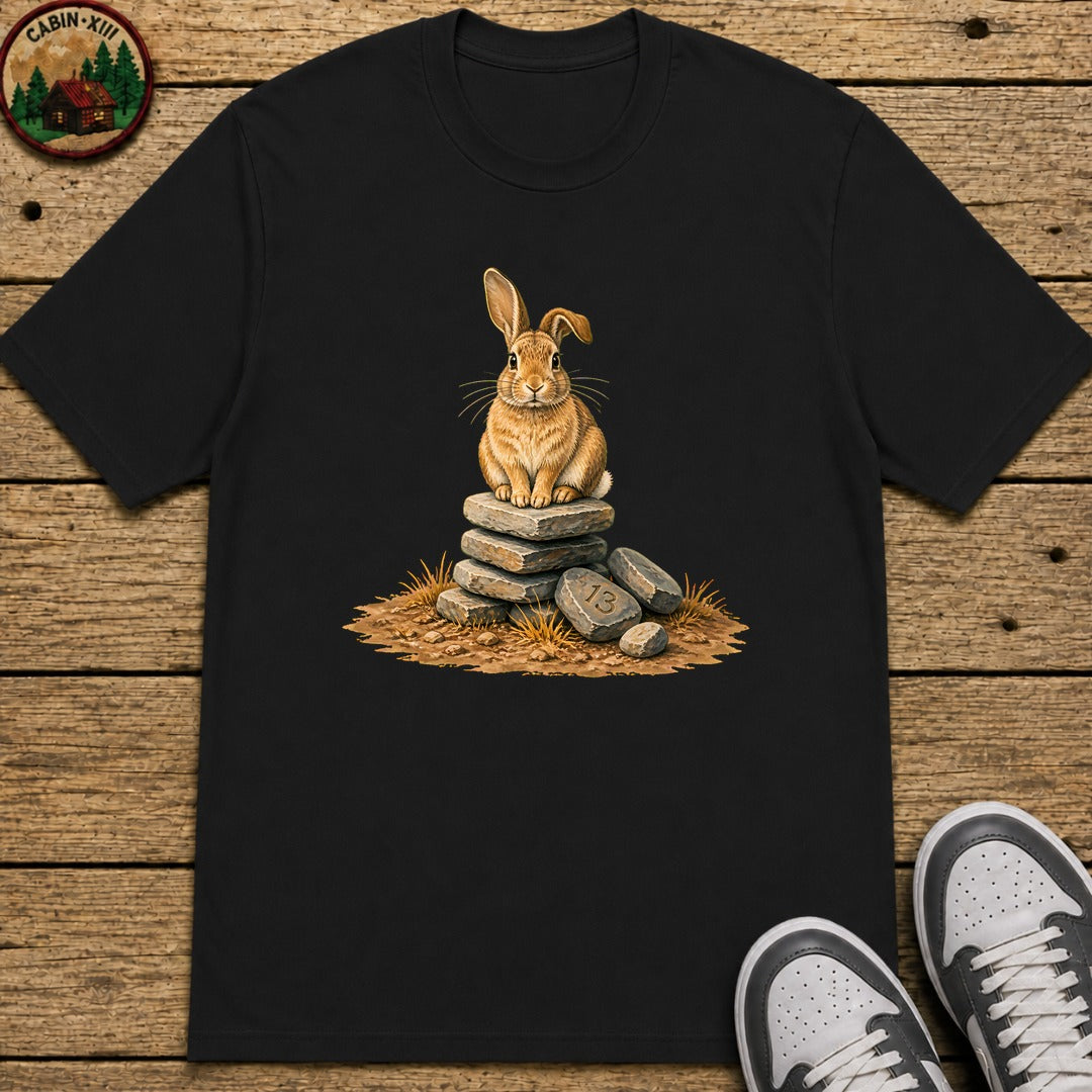 Trail Bunny Kids T-Shirt - Black