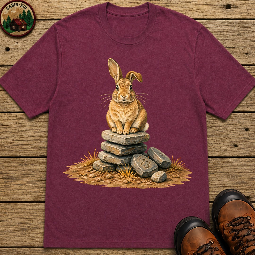 Trail Bunny T-Shirt - Berry