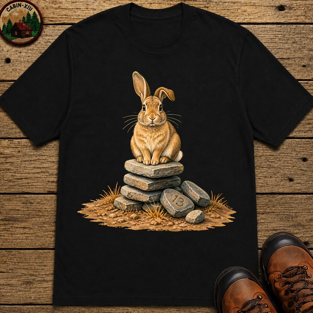 Trail Bunny T-Shirt - Black