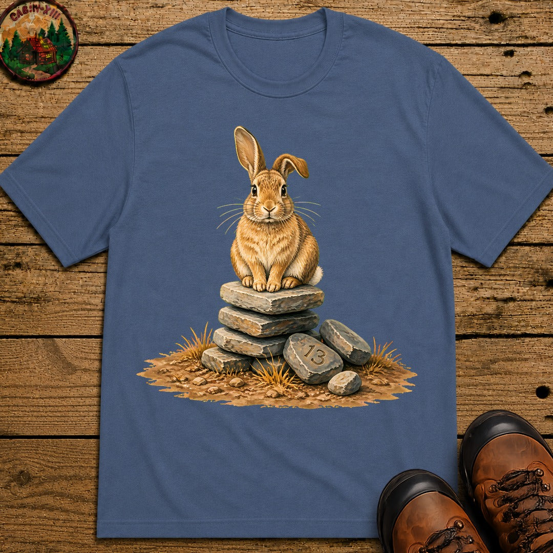 Trail Bunny T-Shirt - Blue Jean
