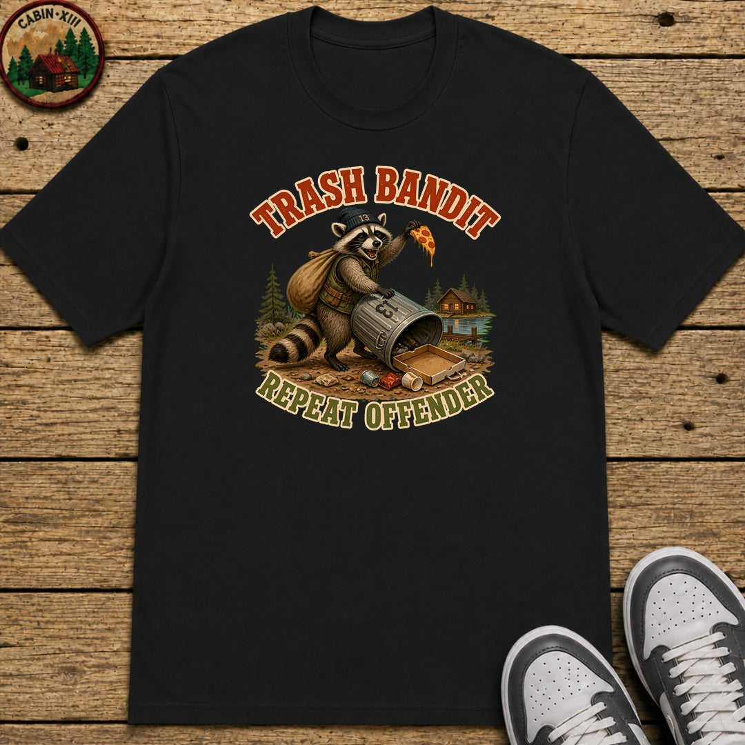 Trash Bandit Kids T-Shirt - Black
