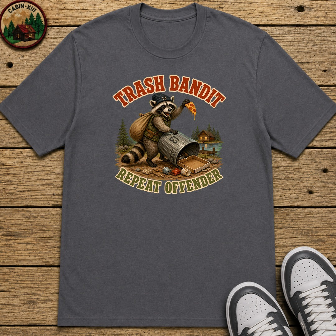 Trash Bandit Kids T-Shirt - Charcoal