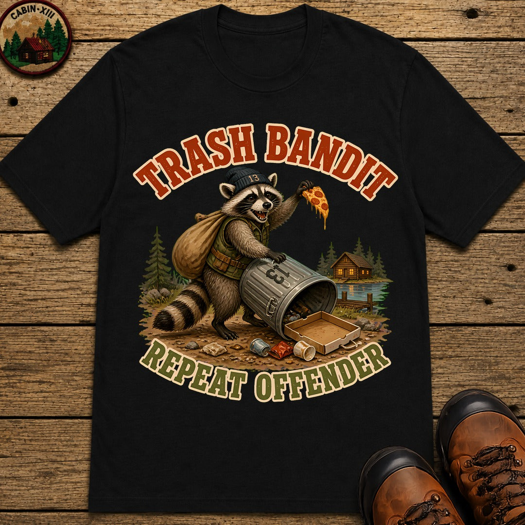 Trash Bandit T-Shirt - Black