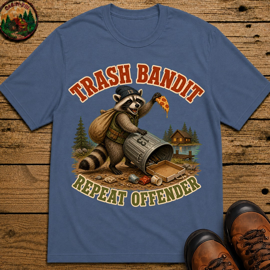 Trash Bandit T-Shirt - Blue Jean
