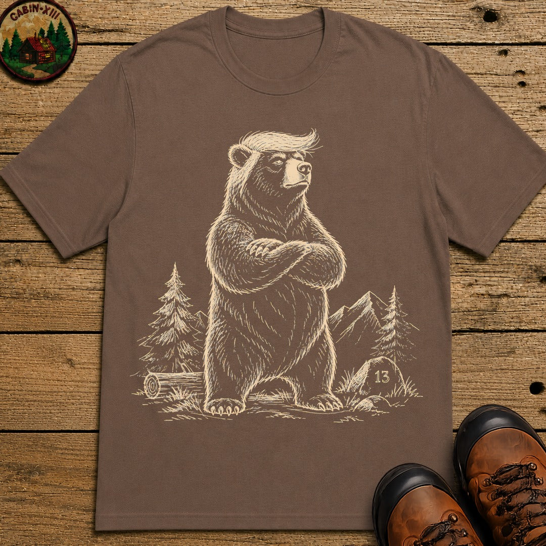Trump Bear T-Shirt - Espresso