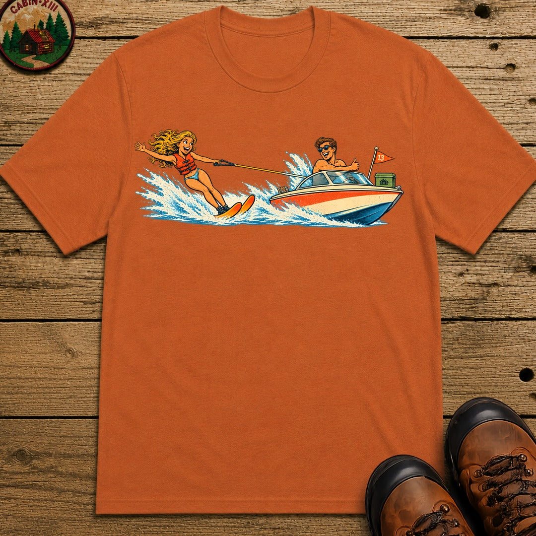 Waterskiing T-Shirt - Yam