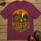Weekend Camp Co T-Shirt - Berry