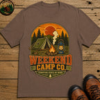 Weekend Camp Co T-Shirt - Espresso