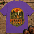 Weekend Camp Co T-Shirt - Grape