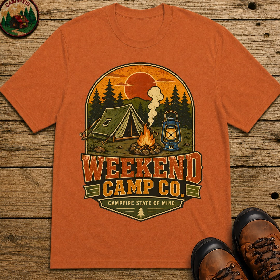 Weekend Camp Co T-Shirt - Yam