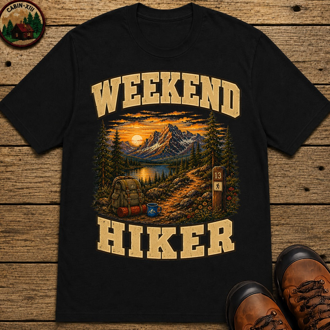 Weekend Hiker T-Shirt - Black