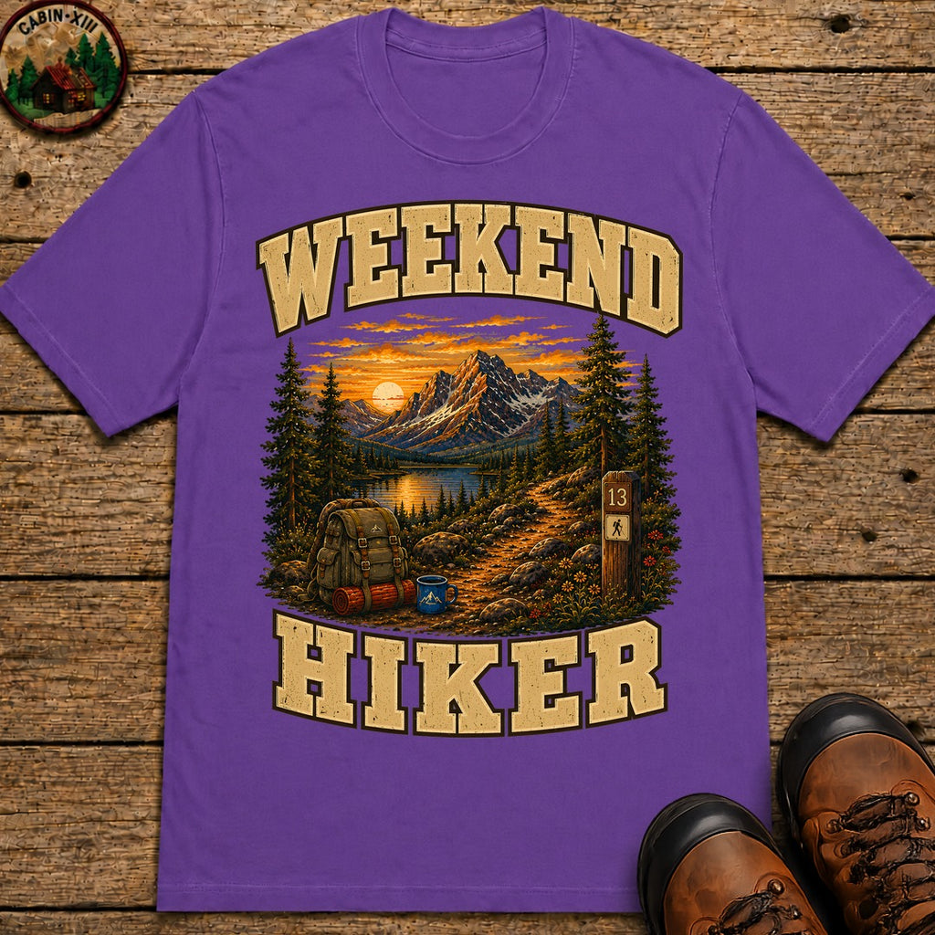 Weekend Hiker T-Shirt - Grape