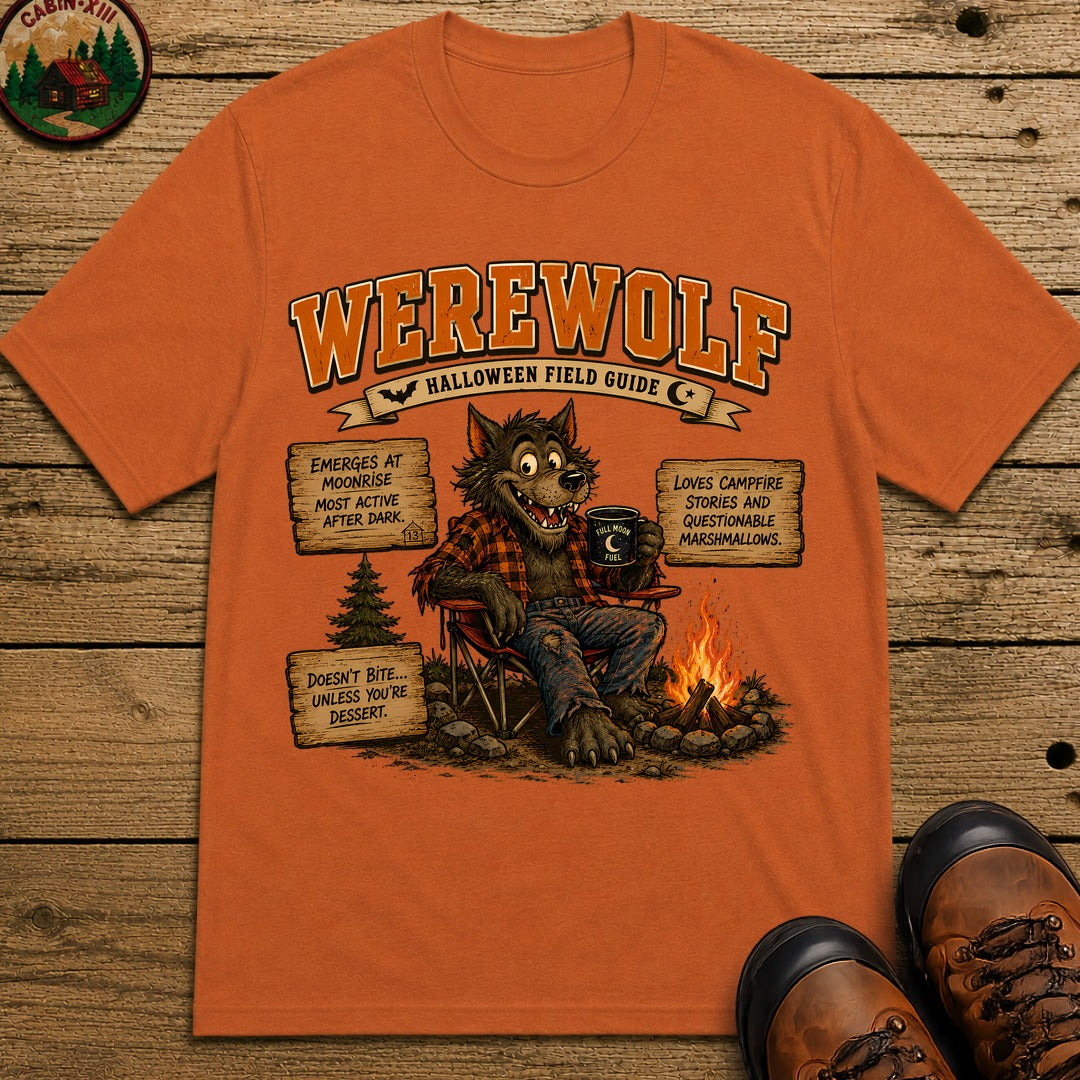Werewolf Field Guide T-Shirt - Yam
