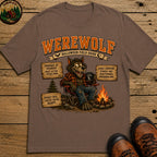 Werewolf Field Guide T Shirt - Espresso