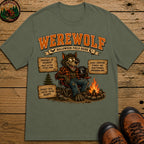 Werewolf Field Guide T Shirt - Moss