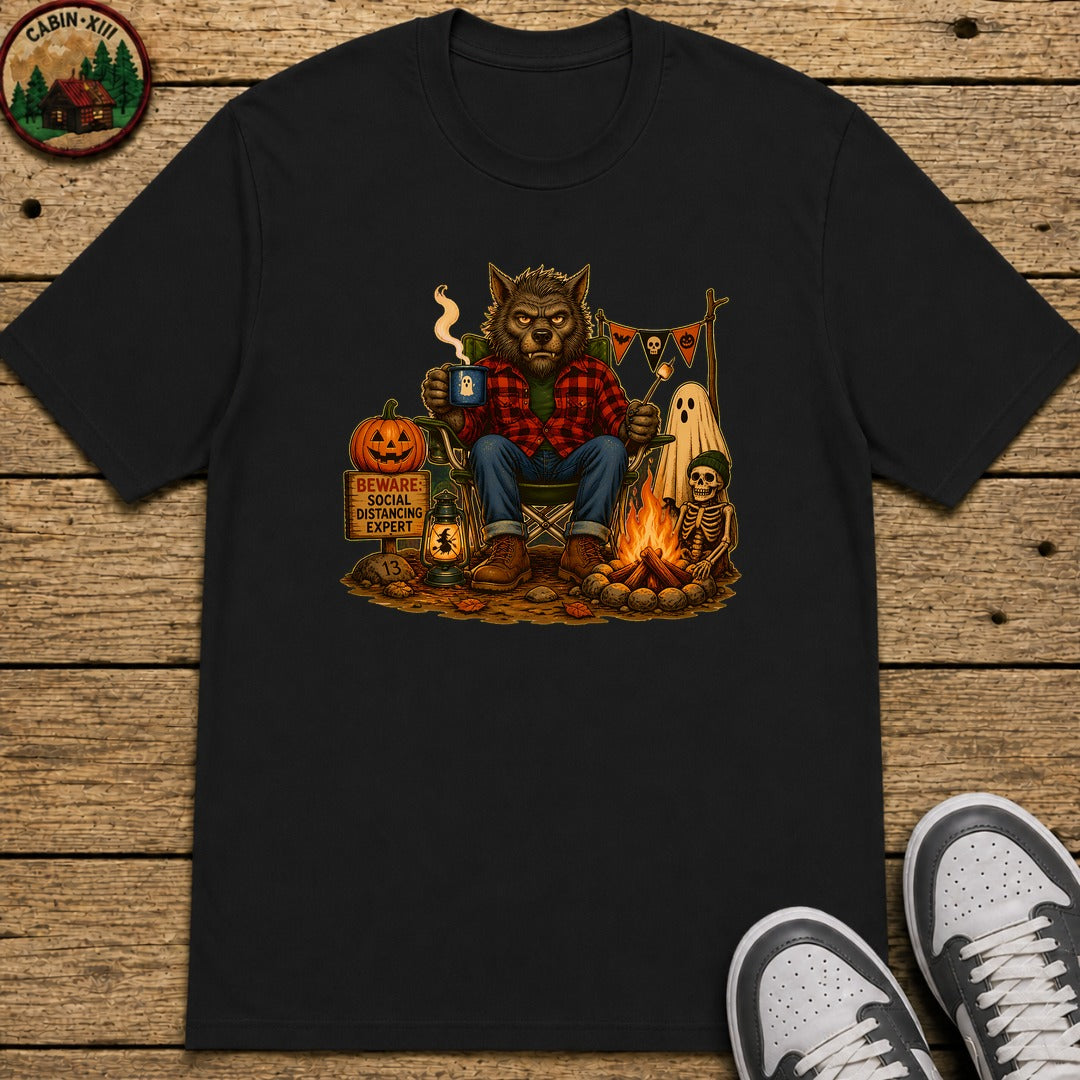 Werewolf Halloween Kids T-Shirt - Black