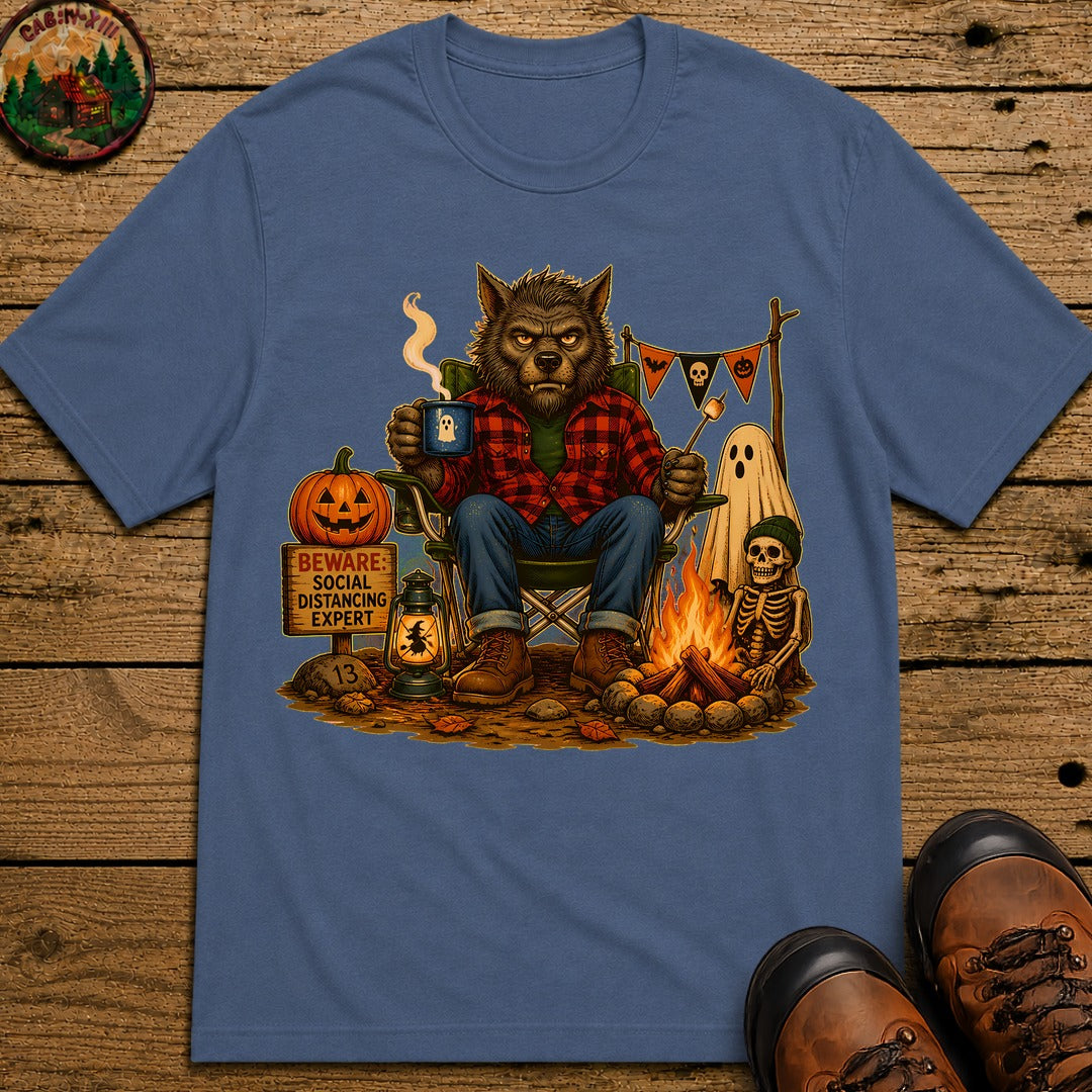 Werewolf Halloween T-Shirt - Blue Jean
