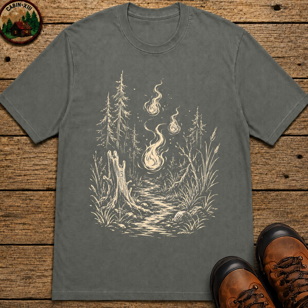 Will-O'-The-Wisp T-Shirt - Pepper