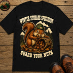 Winter Storage Specialist Guard Your Nuts — Funny Outdoor Tee - Black