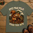 Winter Storage Specialist Guard Your Nuts — Funny Outdoor Tee - Moss