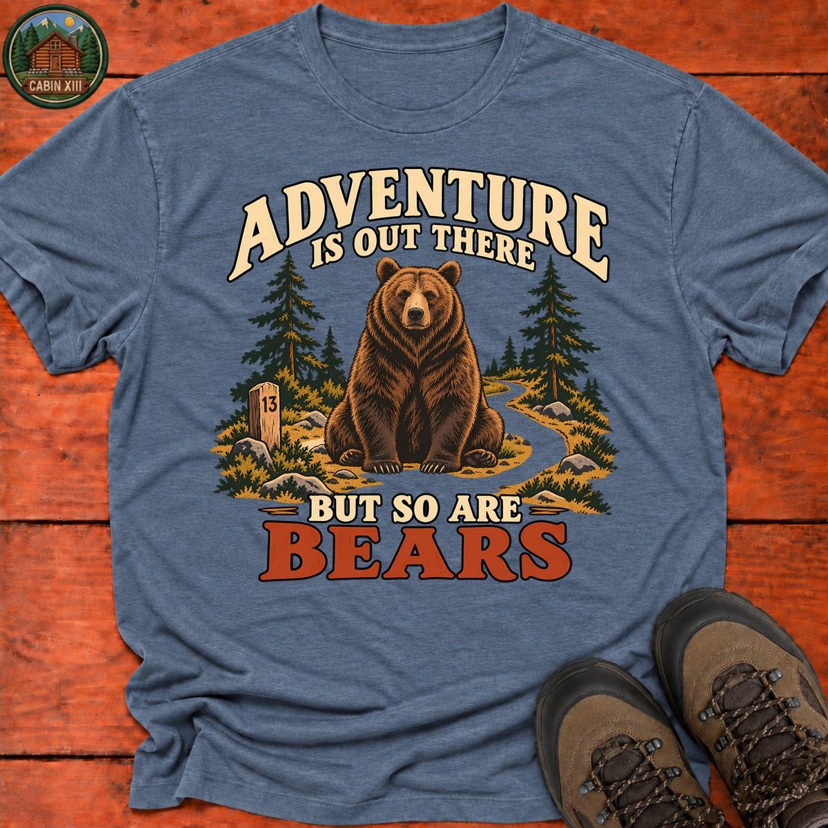 So Are Bears T-Shirt — Heather Indigo