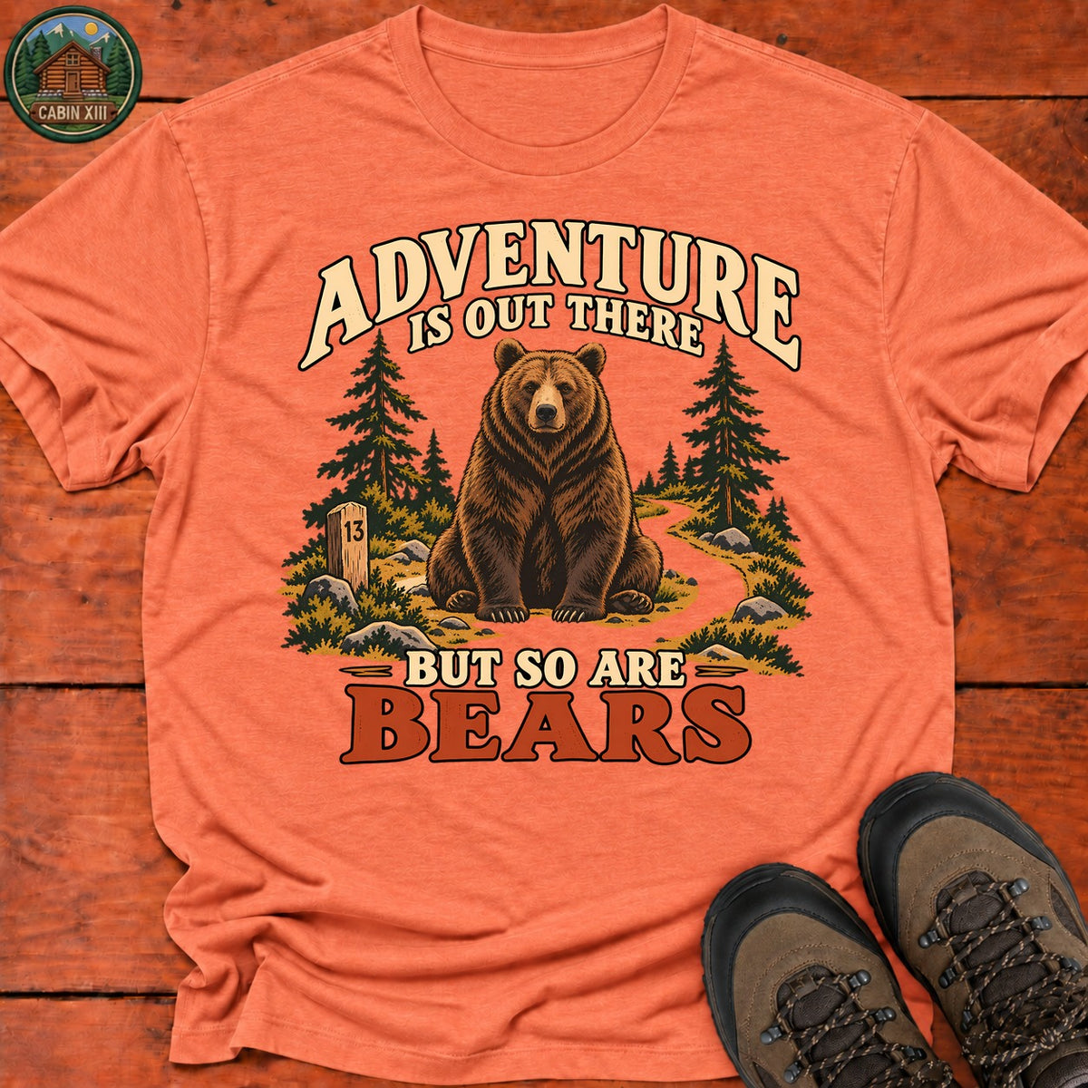 So Are Bears T-Shirt — Heather Orange