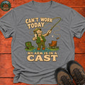 Arm In A Cast T-Shirt — Graphite Heather
