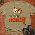 Let's Get Toasted T-Shirt — Khaki