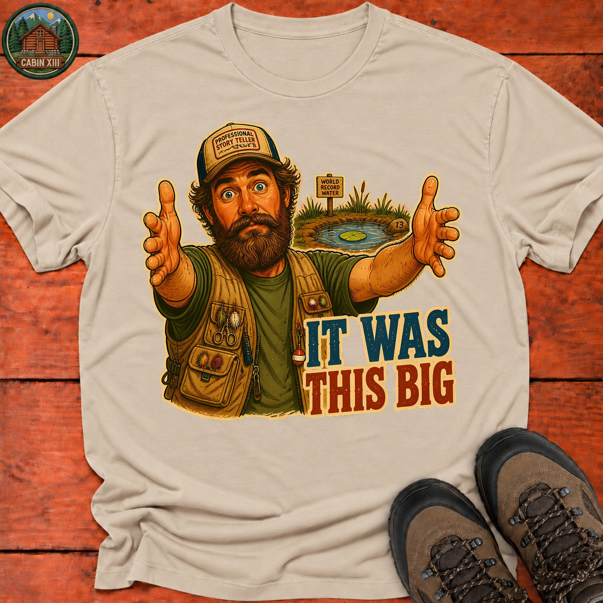 It Was This Big T-Shirt — Sand